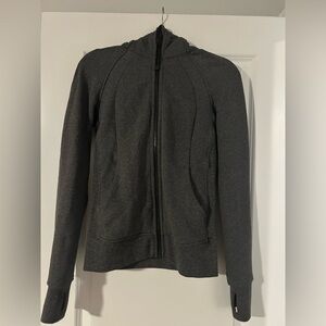 Lululemon Grey Full Zip Scuba Women’s Size 4